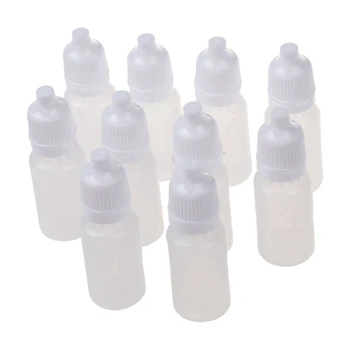 20 db 10 ML 1/3 OZ LDPE műanyag gyermekbiztos cseppentőpalack olajos lotion