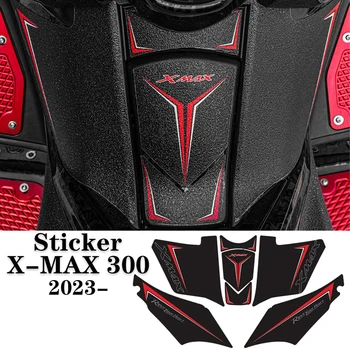XMAX300 matrica motorkerékpár üzemanyagtartály védő stick YAMAHA X MAX 300 Xmax 300 2023 kiegészítő karcmentes matrica