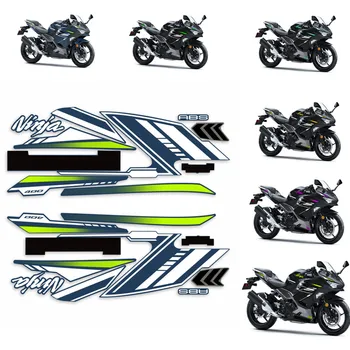 Kawasaki NINJA400 EX400 2018 2019 2020 2021 2022 2023 Motorkerékpár karosszéria burkolat készlet matrica matrica készlet