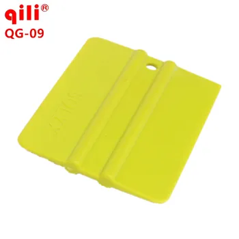 QG-09 Jó minőségű zöld mini kemény kártya gumibetét ablak színező eszköz vinil alkalmazási eszközök mobiltelefon film telepítő eszköz