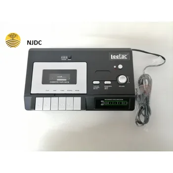  felvétel Dupla szalagos lemezjátszó Boombox audio kazettás lejátszó felvevő Kiváló minőségű hordozható zenei rendszer USB-PC-vel