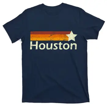 Houston Texas Vintage Star logós póló
