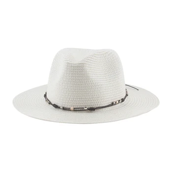 Beach Hat Női kalap Férfi kalap Szalma nyári tömör napsapka vödör sapka Panama 2022 Új széles karimájú luxus alkalmi Sombreros Gorras