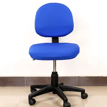 2db Poliészter irodai számítógép székhuzat Puha bőrbarát finom varrás Nincs laza cérna