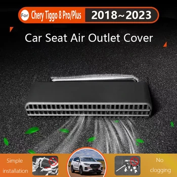 Chery Tiggo 8 Plus Fownix 8 Pro Max 2018~2023 autó alatt ülés alatti padló légkondicionáló csatorna szellőzőnyílás Rácskeret burkolat