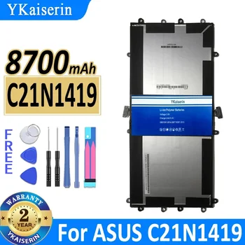 8700mAh YKaiserin C 21N1419 akkumulátor ASUS C21N1419 laptop akkumulátorokhoz
